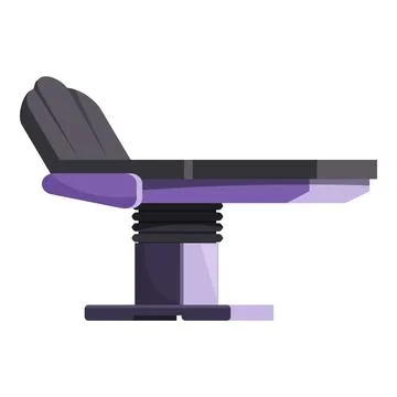Modern medical table being prepared for surgery in operating room Stock Illustration