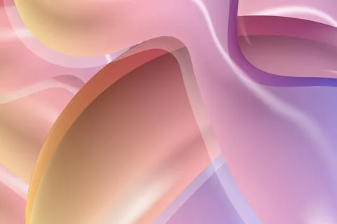 Modern mesh color creative abstract wavy overly gradient colorful vector イラスト素材