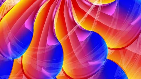 Modern mesh gradient grunge effect abstract wavy style with colorful Stock Illustration