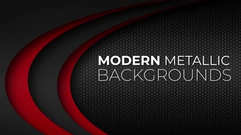Modern Metallic Backgrounds Stock After Effects