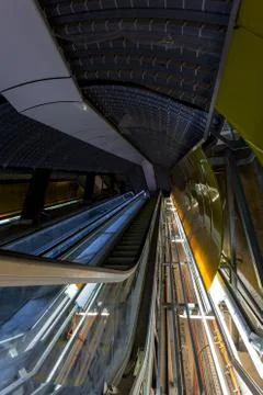 Modern metro interior Stock Photos