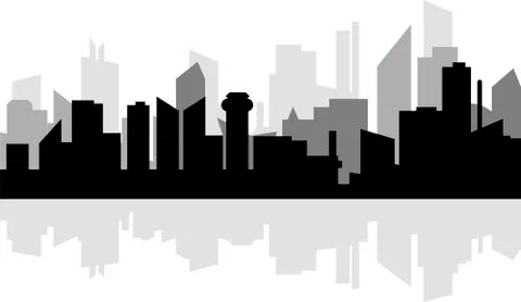 Modern metropolis Stock Illustration