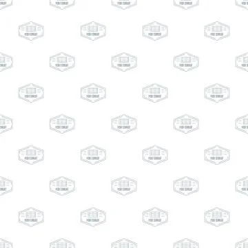 Modern micro technology pattern seamless Stock Illustration