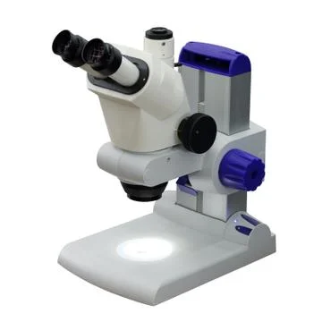 Modern microscope Stock Photos
