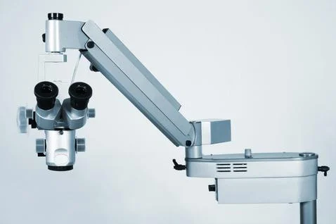 Modern microscope Stock Photos