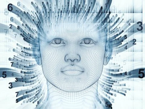 Modern Mind Stockillustratie