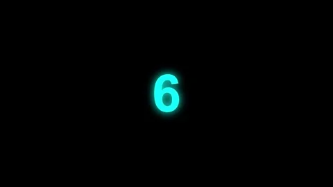 Modern Minimal Countdown Timer Animation. Stock Footage 322893259