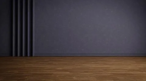 Modern minimal empty interiors. 3D Illustration 스톡 일러스트