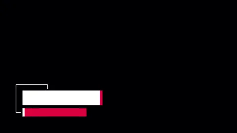 Modern Minimal Red and White Lower Third with Title Space Bar 4K Quality Stock Footage 288429321