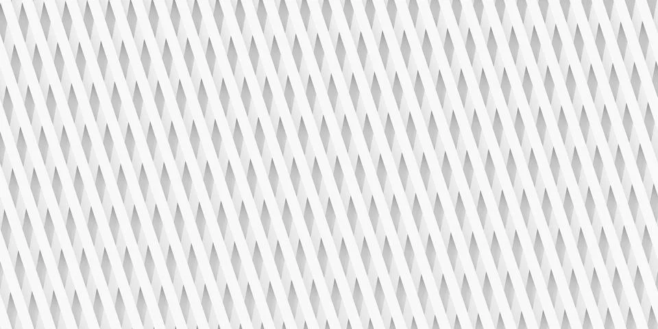 Modern minimal white diagonal lines overlapping grid, geometry pattern temp.. Stock Illustration