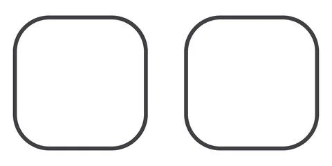 Modern minimalist design of empty rectangular shapes for layout Stock Illustration