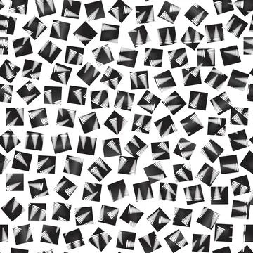 Modern minimalist endless pattern. Abstract geometric texture Stock Illustration