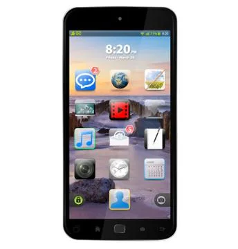 Modern mobile phone Stock Illustration