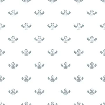 Modern mono wheel pattern vector seamless イラスト素材