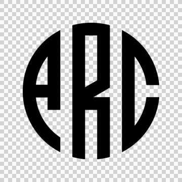 Modern Monogram Letter ARC Symbol Logo. Suitable for businesses Stock Illustration
