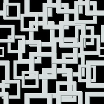 Modern mosaic backgound. Vector seamless texture. Abstract geometric pattern. Stock Illustration