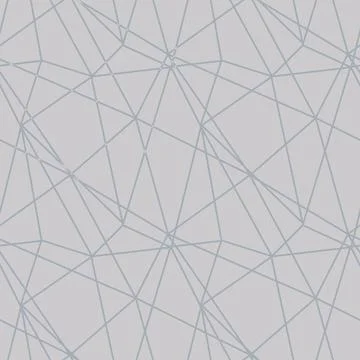 Modern mosaic seamless pattern with pastel color abstract triangles and thin  Stock Illustration