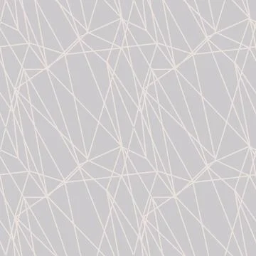 Modern mosaic seamless pattern with pastel color abstract triangles and thin  Stock Illustration