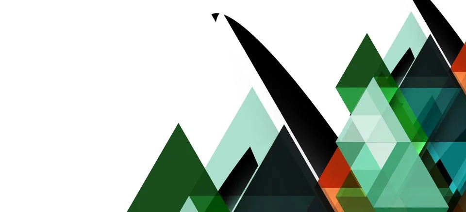 Modern mosaic triangle template background, great design for any purposes イラスト素材