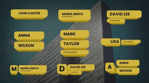 Modern Motion Graphics Titles and Lower Thirds Stock After Effects