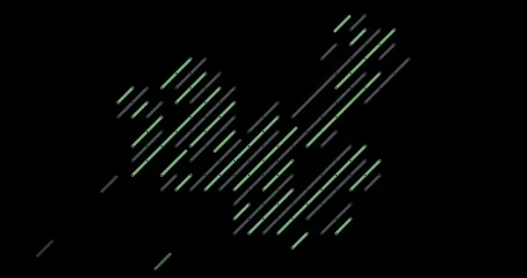 Modern Motion Lines China Map Visualization Design Stock Footage 326833441