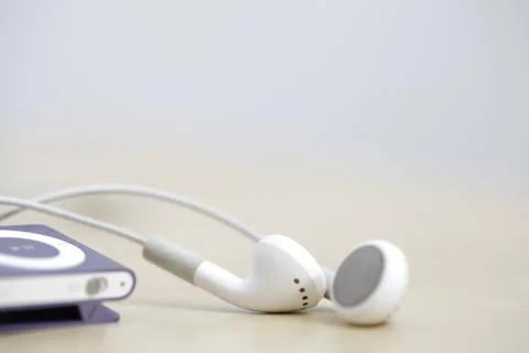 Modern mp3 player Stock Photos