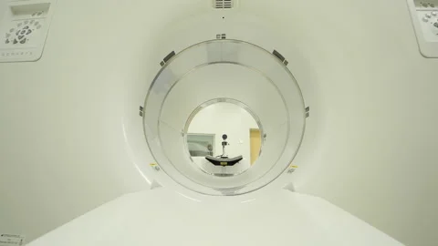 Modern MRI machine scan Stock Footage 130819691