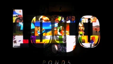 Modern multi photo logo  After Effects	Stock