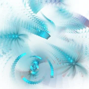 Modern multicolor futuristic dynamic pattern.Fractal 3d artwork creative grap 스톡 일러스트