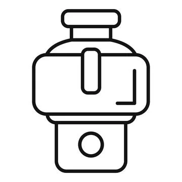 Modern multicooker icon representing cooking appliance Stock Illustration