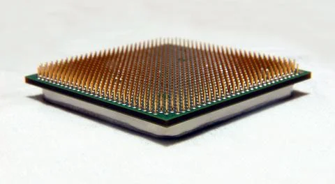 Modern multicore CPU Stock Photos