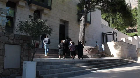 Modern Museum Delphi Stock-Footage 36109466