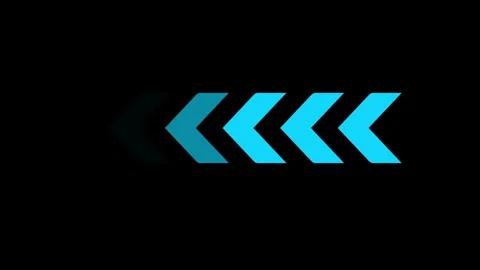 Modern Navigation Arrows Design Stock Footage 332881968