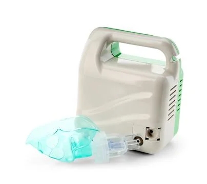 Modern nebulizer isolated on white background Stock Photos