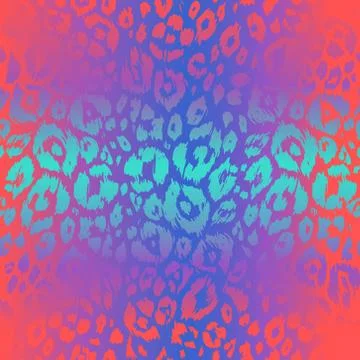 Modern neon pattern Stock Illustration