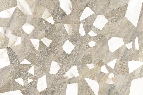 Modern Neutral Stone Mosaic Pattern Stock Photos