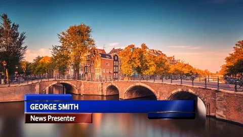 Modern News Lower Thirds Стоковые After Effects