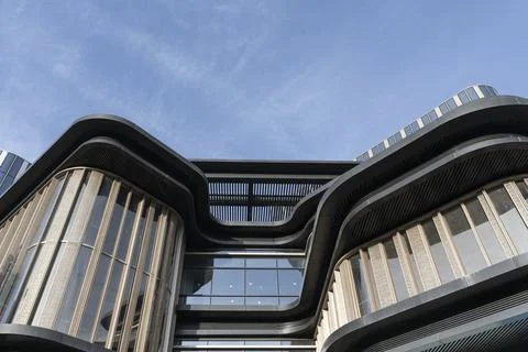 Modern office building in  daytime Фото