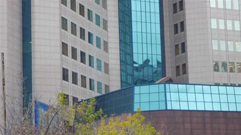 Modern office building Stock Footage 10686579