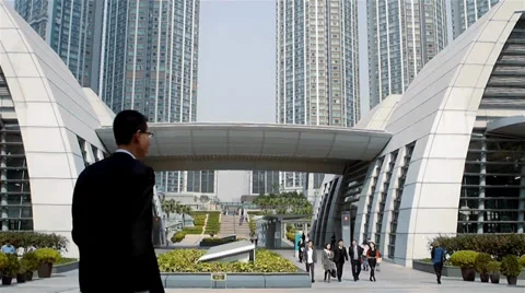 Modern office building. Stock Footage 35837366