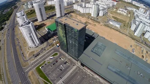 Modern office building Stock Footage 72293528