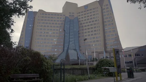 Modern office building 스톡 동영상 128520331