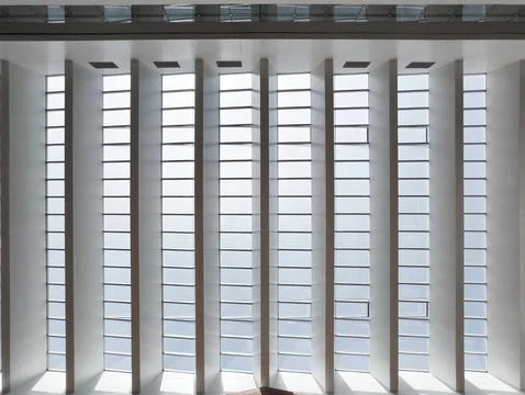 Modern office ceiling in  daytime Foto stock