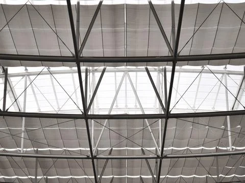 Modern office ceiling in  daytime Stock Photos