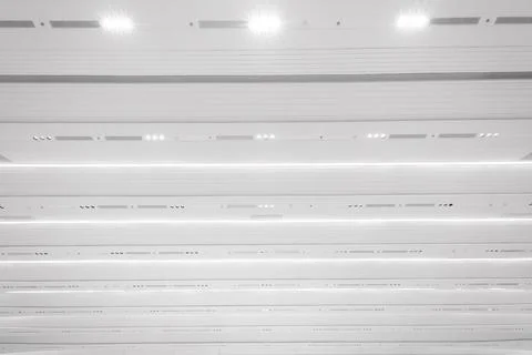Modern office ceiling in  daytime Stock Photos