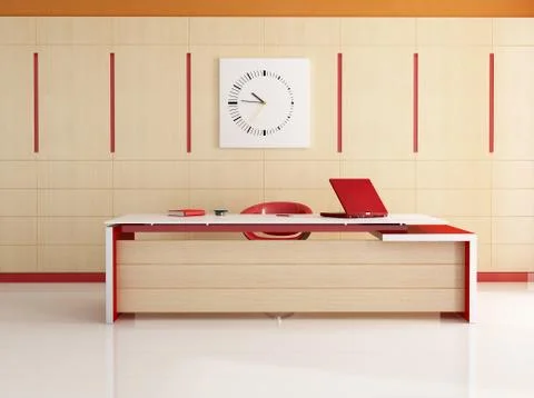 Modern office Stock Illustration