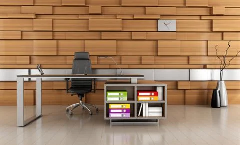 Modern office Stock Illustration