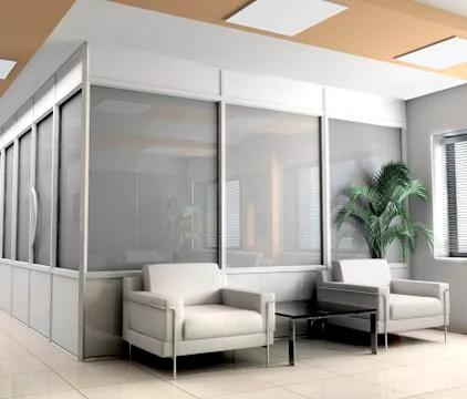 Modern office Stock Illustration