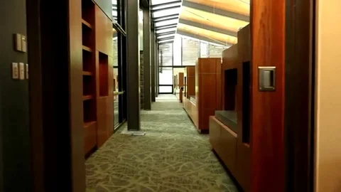 Modern Office Interior Stock Footage 98557247