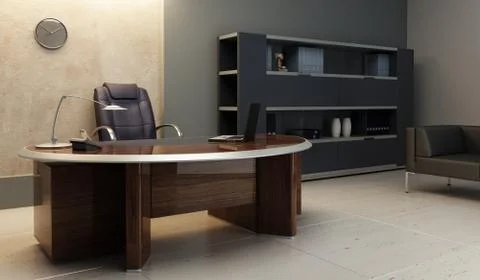 Modern office interior Stock Illustration